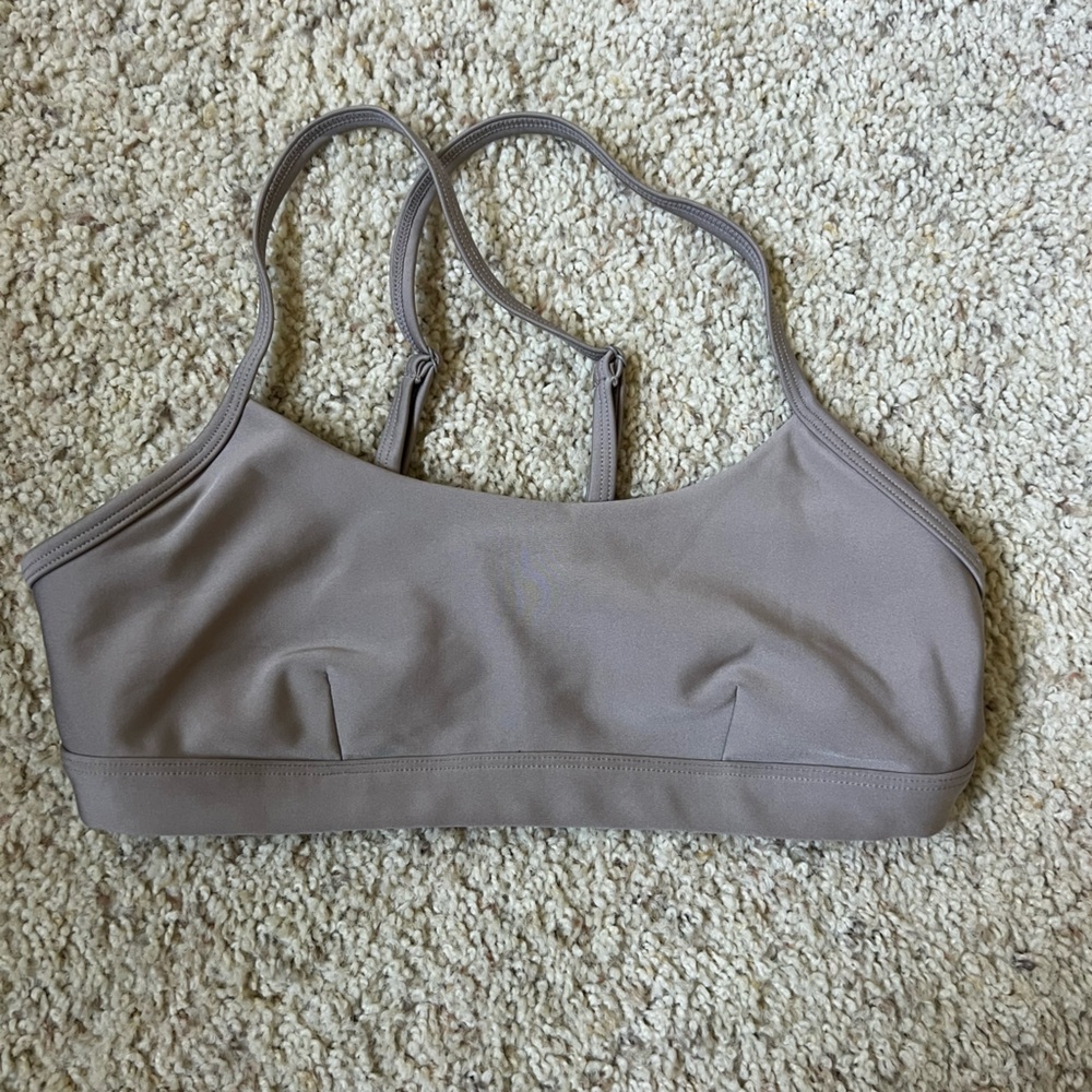 Women's Tan Sports Bra